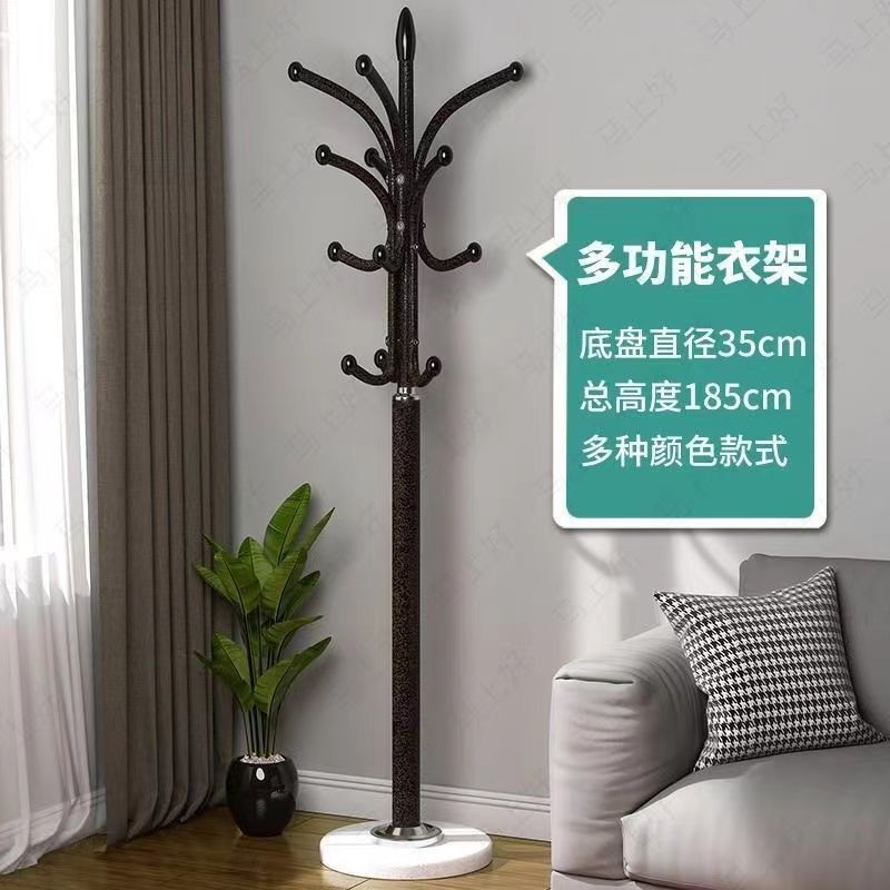 Popular coat rack floor-standing simple modern storage shelf clothes rack clothes rack entrance hall storage artifact