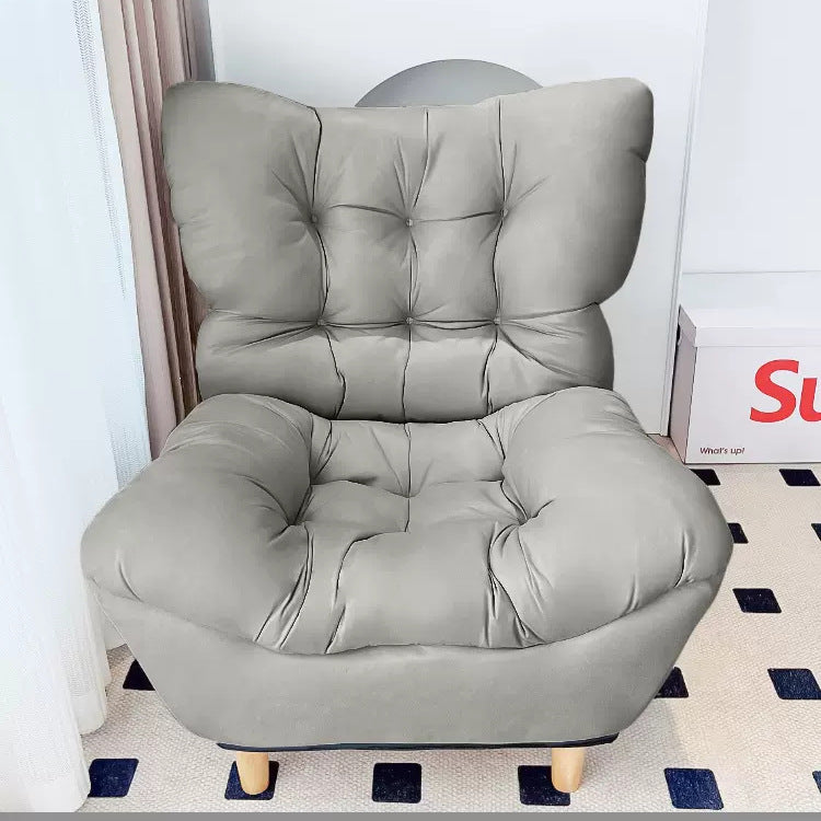 Beanbag sofa can lie down and sleep in the bedroom, small sofa, lazy chair, single chair, foldable recliner, balcony sofa chair