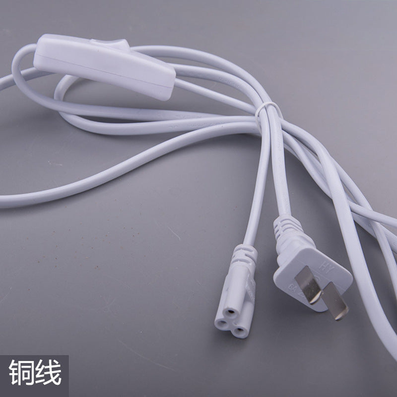 T5all-in-oneled daylight t8 lamp 1.2m super bright strip light three-proof purification lamp for home factory bracket lamp