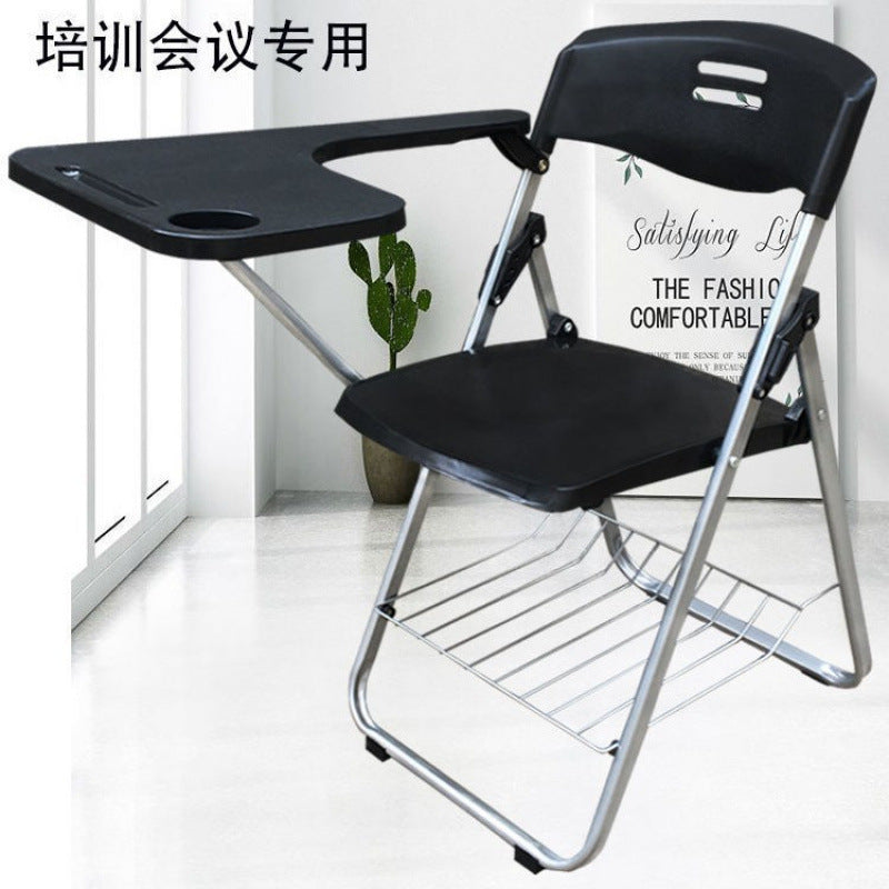 Class increase with writing board training chair folding conference chair student table chair institution teaching writing integrated chair