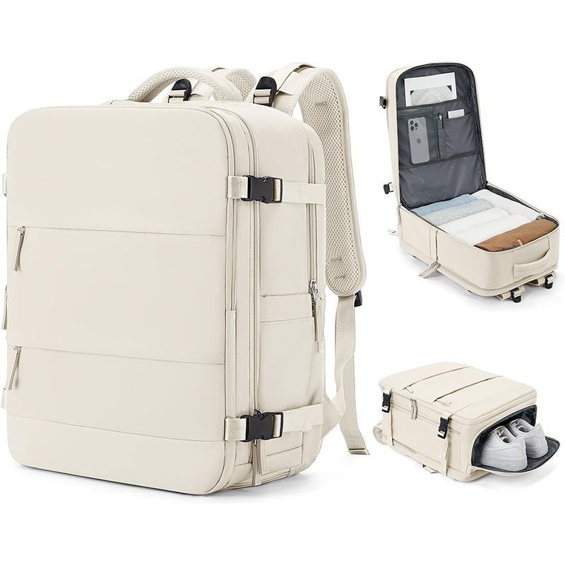 New travel backpack portable large-capacity multi-functional waterproof business backpack dry and wet separation leisure travel bag