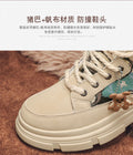 Boots men's high top 2024new arrivalwinter men's shoes fleece-linedthickenedheattech snow cotton shoes men's workwear boots men's