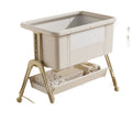 Baby crib: portable, foldable, multi-functional, adjustable height, seamless splicing, newborn-sized bassinet
