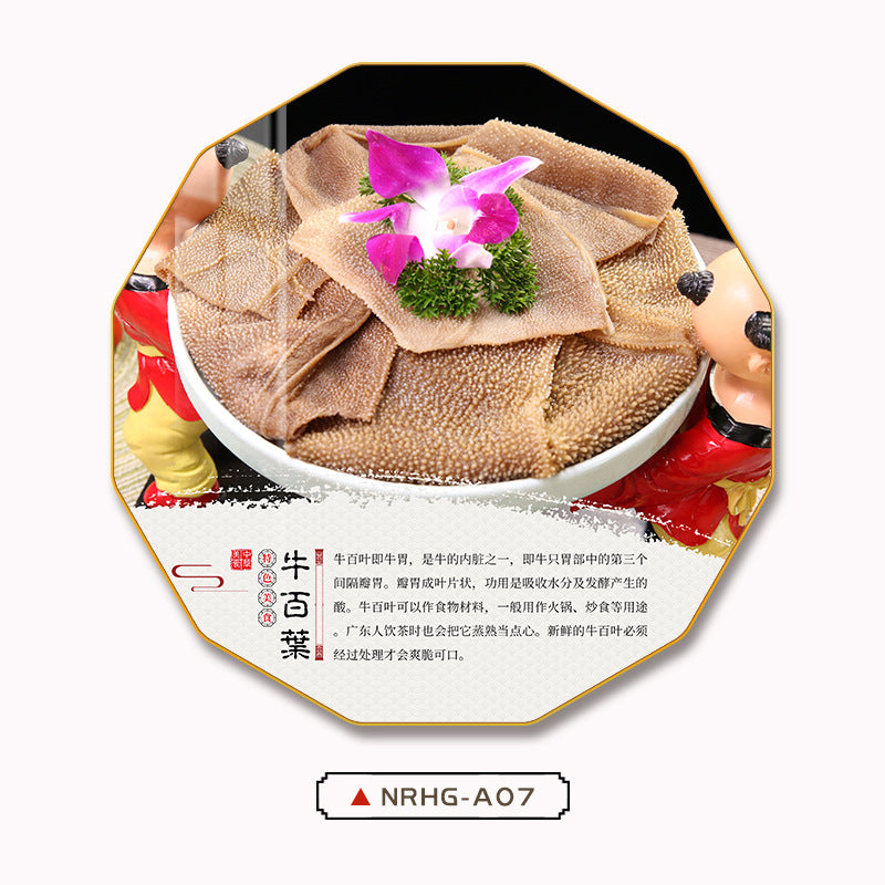 Chaoshan Beef Hot Pot Restaurant Decorative Painting Featured Restaurant Promotional Poster Wall Painting Hotel Food Stall Box Painting