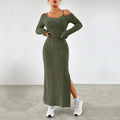 Aliexpress cross-border e-commerce women's casual elegant fashion set - spring/summer commute style spaghetti strap dress two-piece outfit