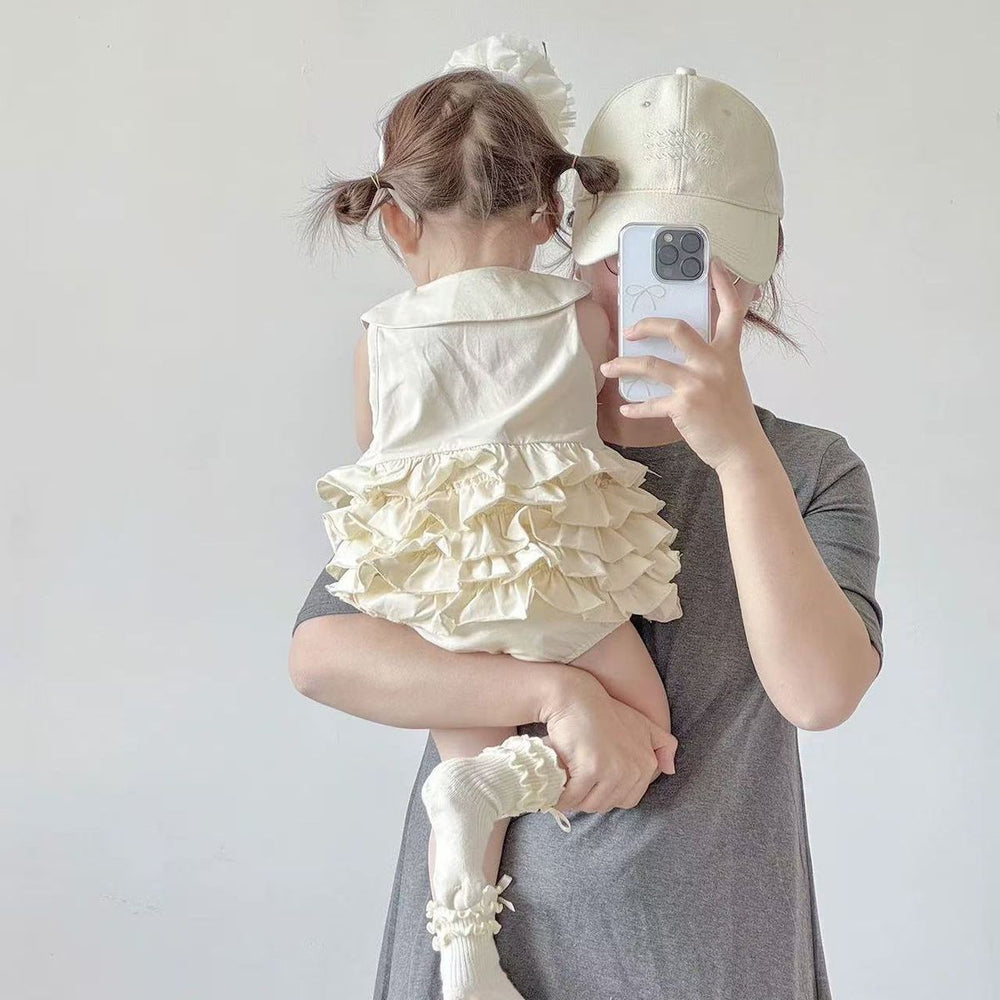 Infant & toddler cute & sweet romper - baby girl princess dress, crawling suit, bodysuit, cake skirt, harem pants, and outfit