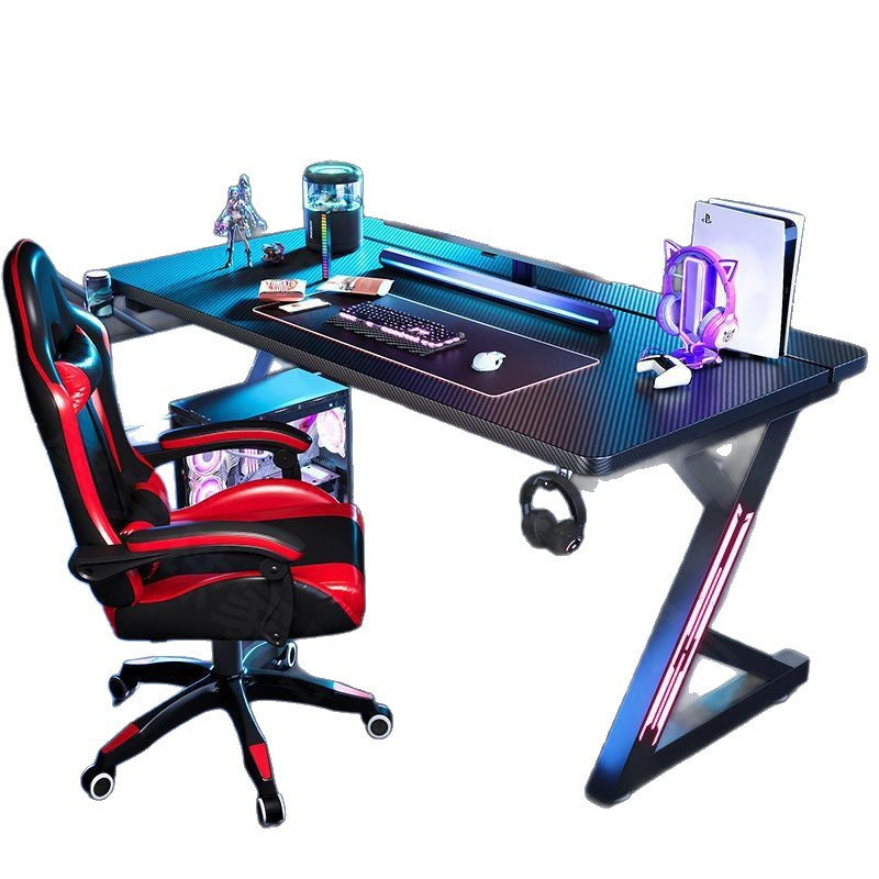 S3 same style gaming table desktop computer table solid wood for home table can be equipped with robotic arm carbon fiber