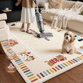 Carpet living room kids room baby crawling mat reading area early education center baby bedside low-maintenance waterproof floor mat
