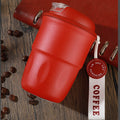New minimalist coffee mug - stylish and portable 316 stainless steel insulated tumbler - trendy couple's water bottle