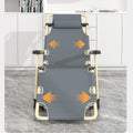Foldable recliner lazy recliner lunch break backrest chair for home balcony casual chair office nap chair recliner