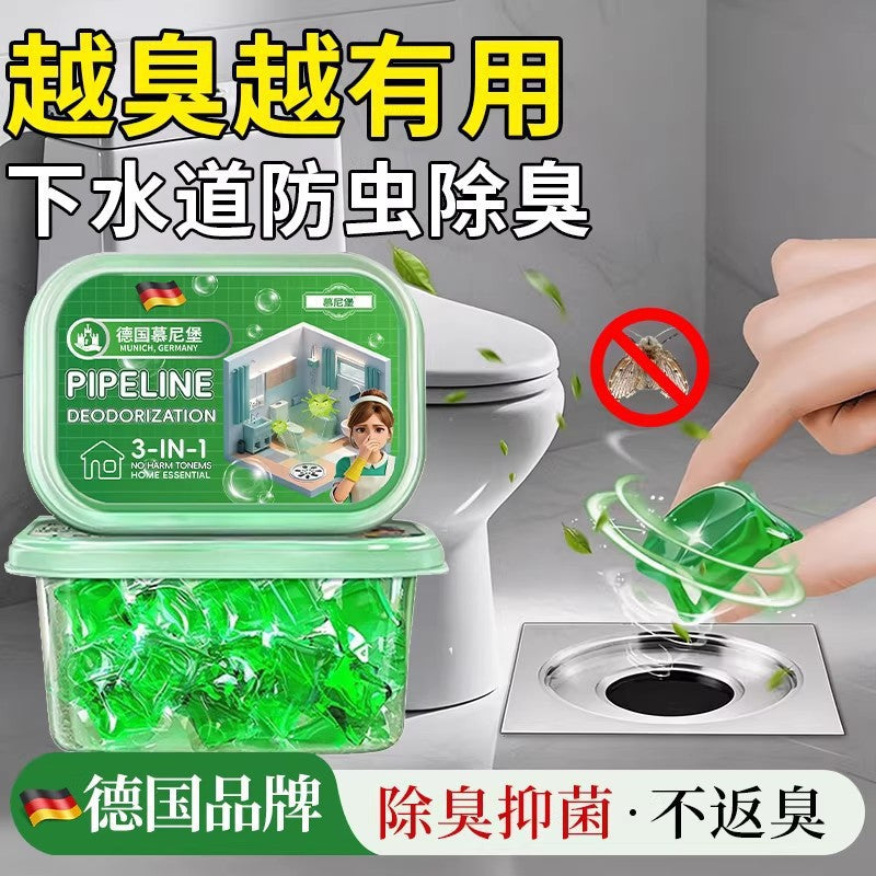 Drain odor eliminator beads - 3-in-1 laundry scent booster, toilet & bathroom cleaner - wholesale direct from manufacturer