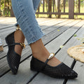 summer new arrival: plus-size women's casual comfortable hollow-out flat soft sole commute sandals - wholesale