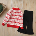 Girls' knitted sweater set - new autumn/winter  collection - chanel-inspired style - cardigan & knitwear set