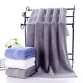 Pure cotton black towel bath towel square towel combination soft water-absorbent thickened hair sticker code amazon hot-selling bath towel