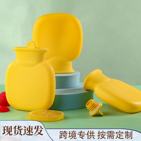 Water filling silicone warm water bag European popular warm hand warmer microwave oven heating reuse silicone warm water bag