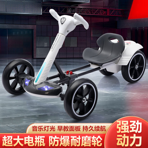 Children's kart 1-10 years old Electric four-wheeler Children's toy car Foldable baby stroller
