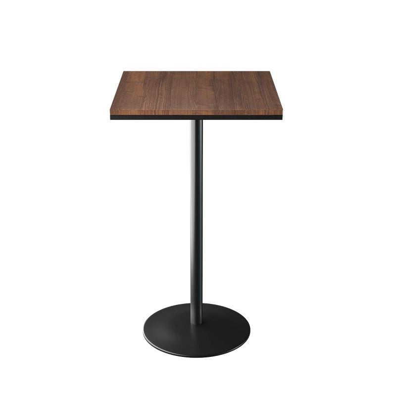 Iron bar chair table combination creative high stool one table two chairs restaurant casual back chair bar table no