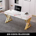 Slate desk accessible luxury modern italian computer desktop table for home simple office desk bedroom workbench study table