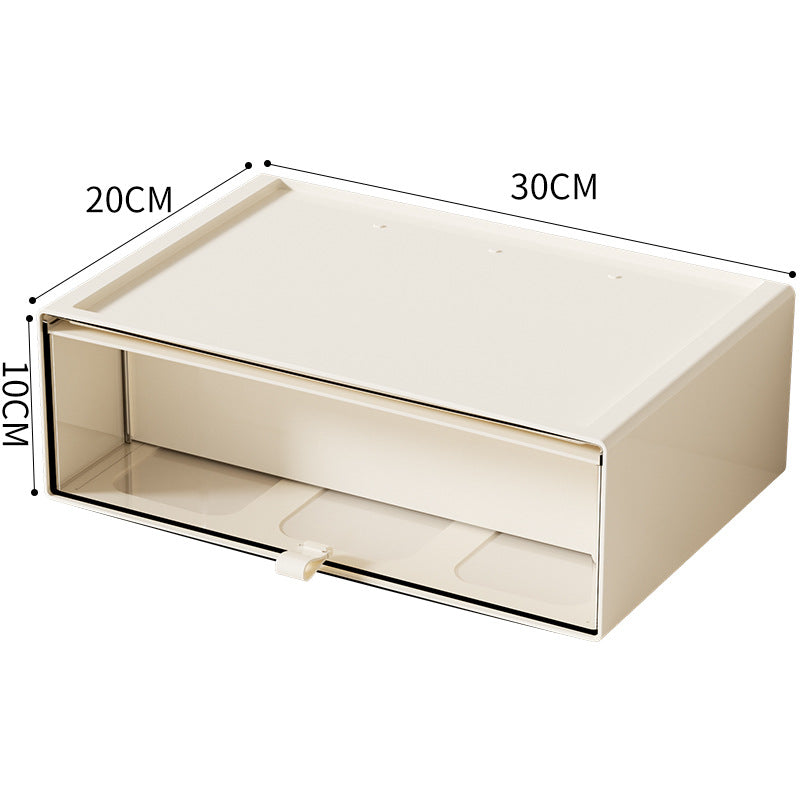 Blind box Figure display box Household drawer type dust-proof storage display box Transparent POP MART storage box