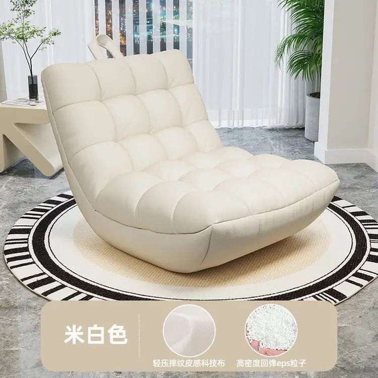 Lazy sofa can lie down and sleep single sofa chair small bean bag living room single sofa balcony caterpillar sofa