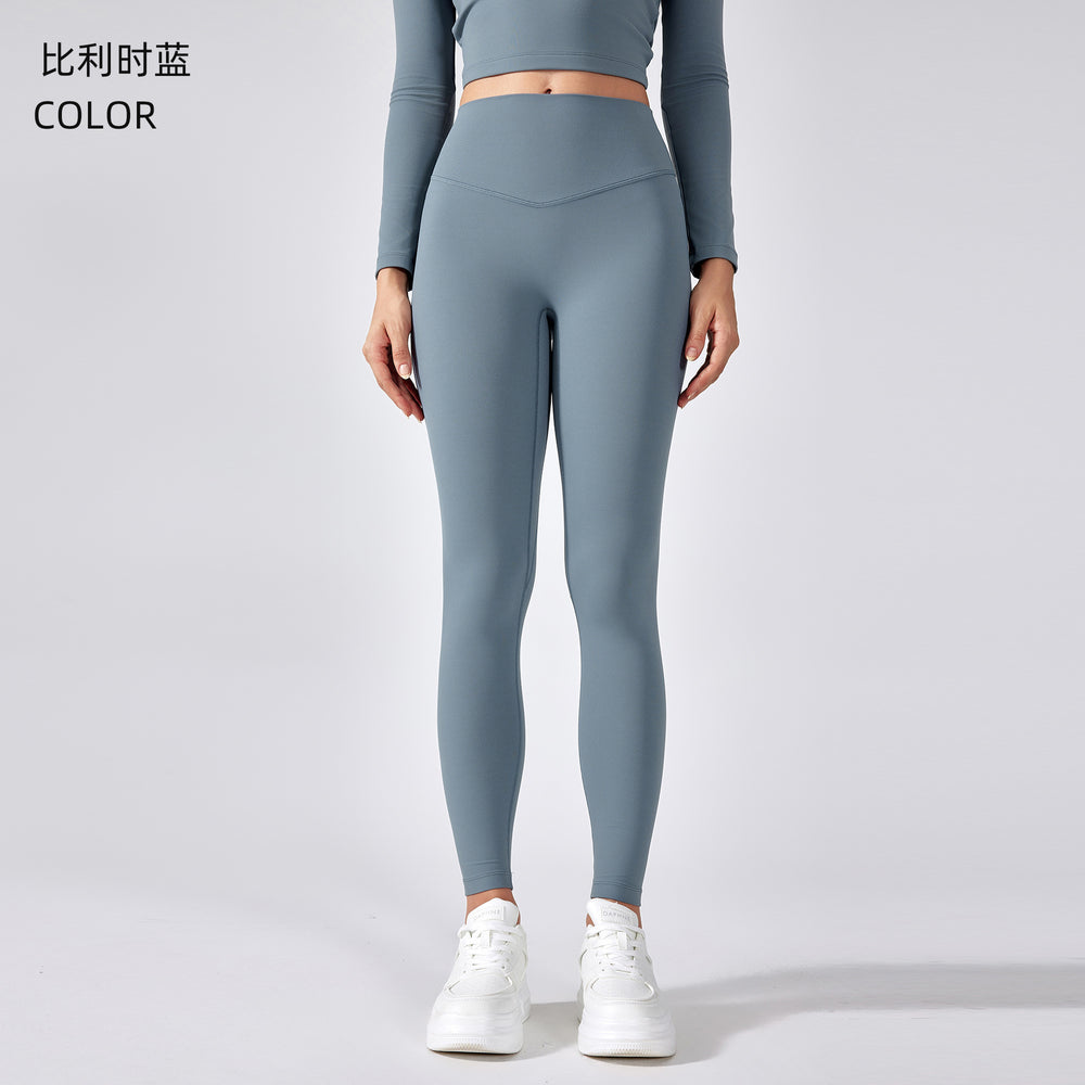 New yoga pants - no camel toe, high-waisted, women's tight-fit activewear, naked feel shaping leggings daw203