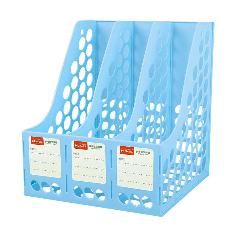 Desktop File Shelf Bookstand Desk File Shelf File Frame File Basket Data Shelf File Storage Box