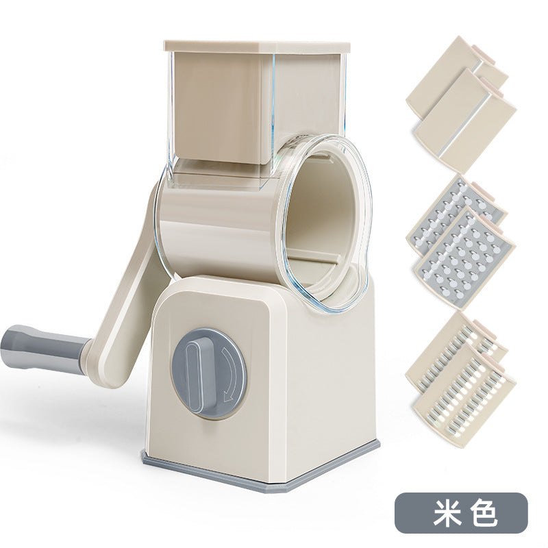 Roller vegetable cutter for homehand-cranked vegetable cutting handy gadgetmultifunctional vegetable cutting machine potato radish shredding slicers shredder