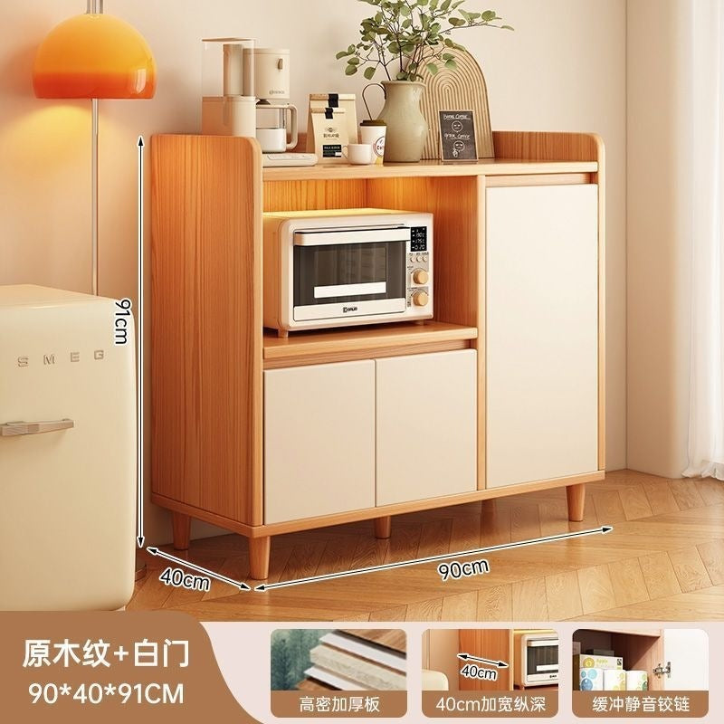 Sideboard storage cabinet, wall-mounted integrated cabinet, for home wall-mounted tea cabinet, coffee cabinet, living room locker, meal preparation cabinet