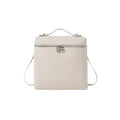 Bagofparody backpack - women's versatile, high-end, niche design backpack - white, college style, commute-friendly