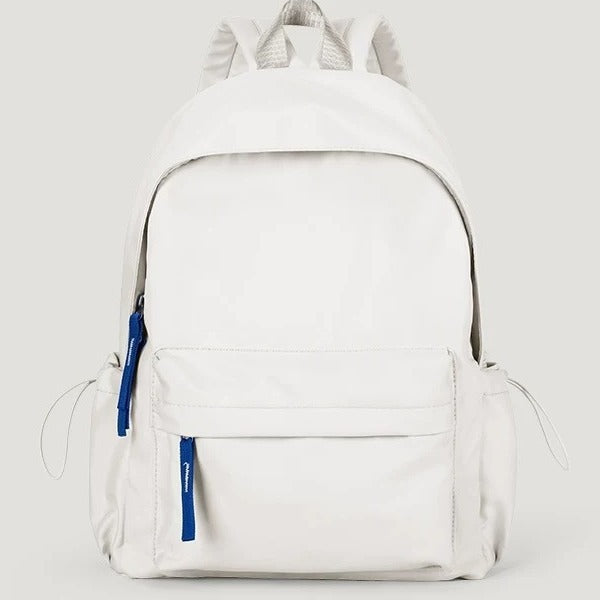 Campus ins japanese style soft girl school bag female k-stylepure coloreasiest for matchgirl backpack middle school student college student backpack