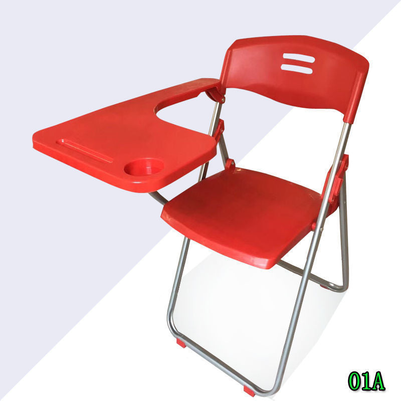 Class increase with writing board training chair folding conference chair student table chair institution teaching writing integrated chair