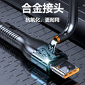66w fishing net 3-in-1 charging cable, compatible with huawei and apple phones, fast charging cable, one-to-three charging cable wholesale