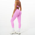 Seventy billion seamless yoga suit women's tight quick-drying suit outdoor casual sports running fitness suit 7790