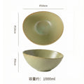 7.8inch bowl - kiln turns fruit green