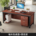 Here are a few options, depending on the specific nuance you want to convey:  **option 1 (focus on simplicity and practicality):**  "modern minimalist manager's desk - executive office desk, long desk, budget-friendly computer desk"  **option 2 (more desc