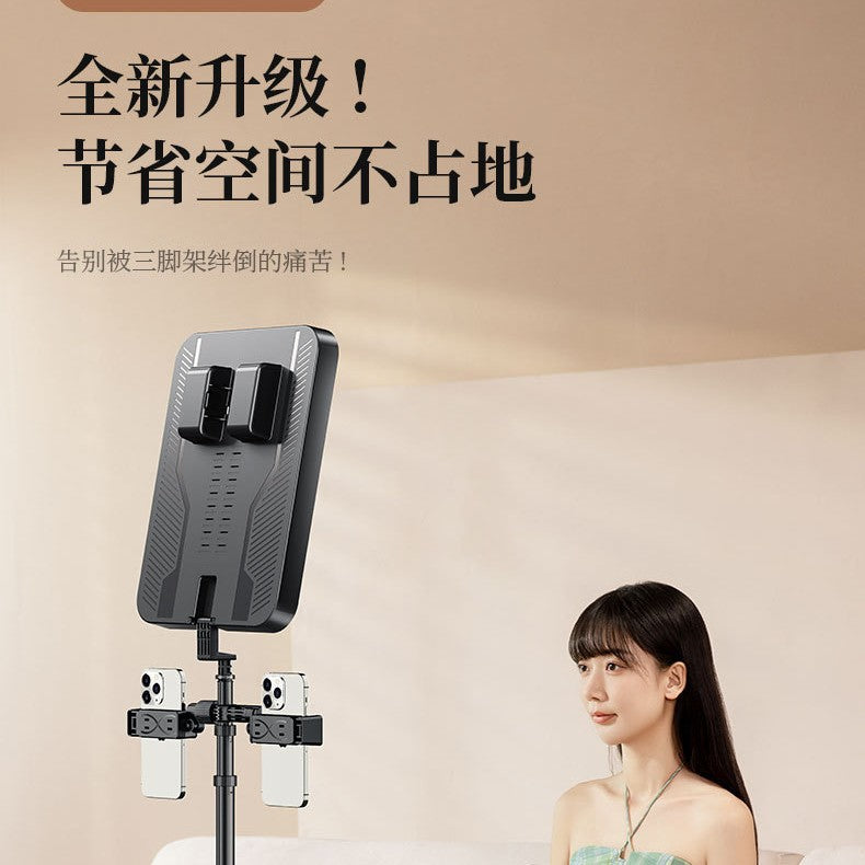 Cross-border YY-3 mobile phone live broadcast filling light beauty lighting 14 inch full screen desktop floor bracket portable filling light