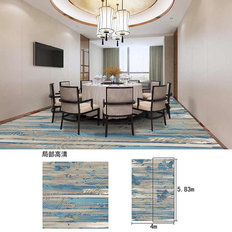 High-end nylon banquet carpet for hotels, stain-resistant and dirt-resistant, suitable for private rooms, conference halls, bedrooms, full coverage, large format, spliced, commercial use