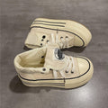 Campus thick sole canvas shoes for women 2026springnew arrival high-top shoes cool girl easiest for match sneakers for women ins trendy