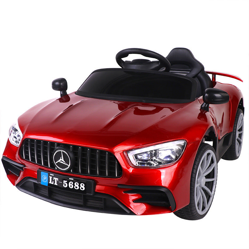 Mercedes-Benz children's electric car four-wheeled single boy and girl remote control early education can sit adult manufacturers wholesale