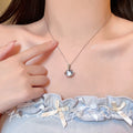 Exquisite planet pendant necklace - unique design, subtle luxury, choker style, high-end accessory, everyday versatile necklace