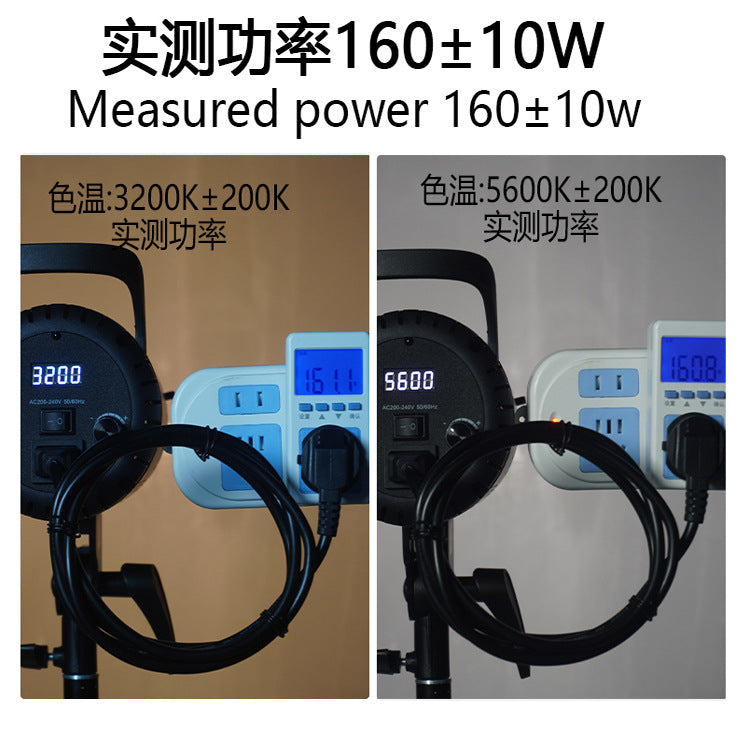 Foreign trade  400W live broadcast professional filling light concentrating light shooting photography light soft light live broadcast lighting