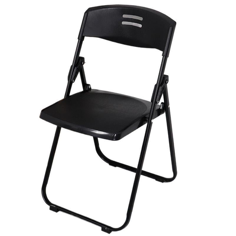 Folding chair portable plastic backrest chair home modern minimalist office folding stool venue training conference chair