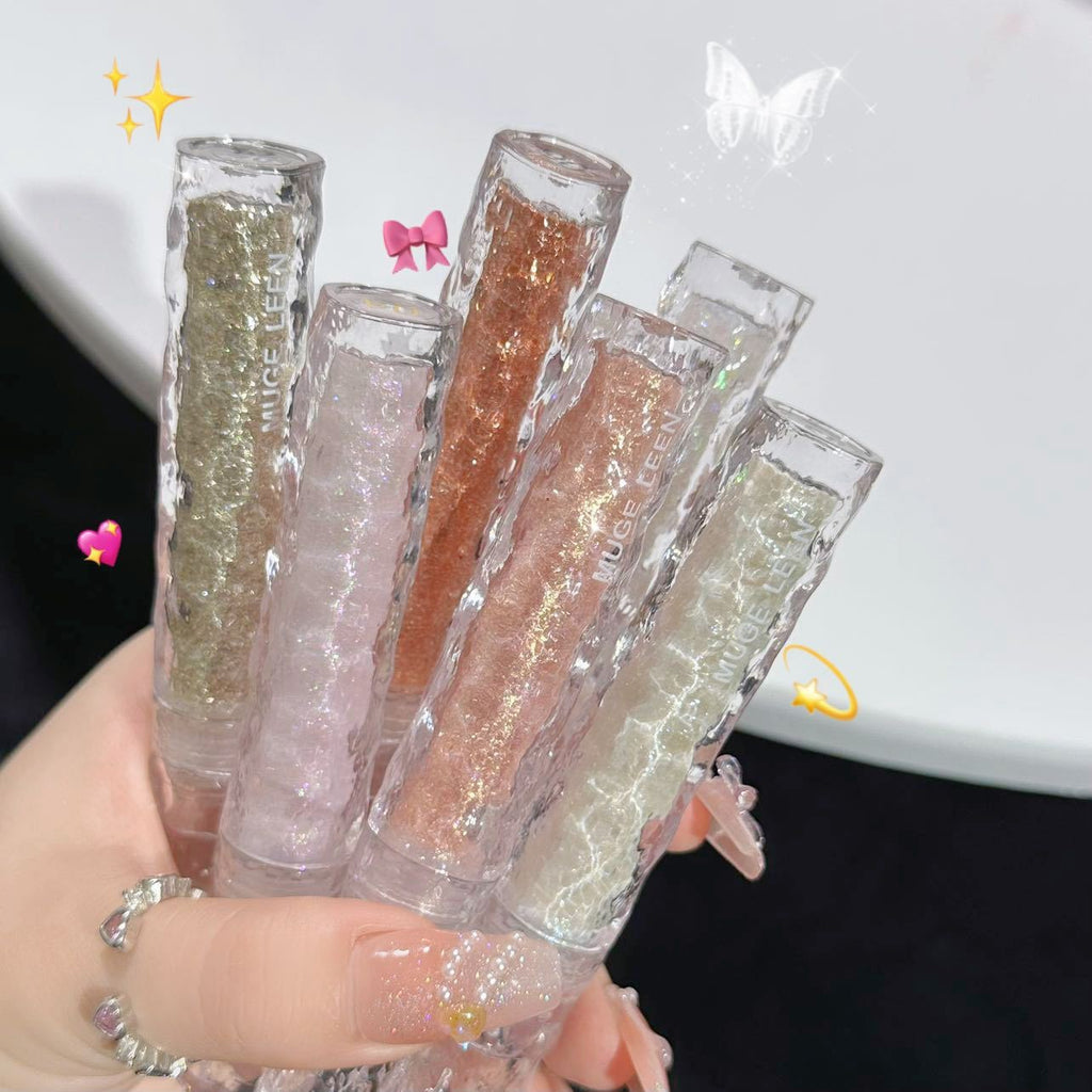 Glacier water soluble liquid eyeshadow a drop of tear pearl glitter powder sequins eye makeup aegyo sal super flash monochrome highlight eyeshadow liquid