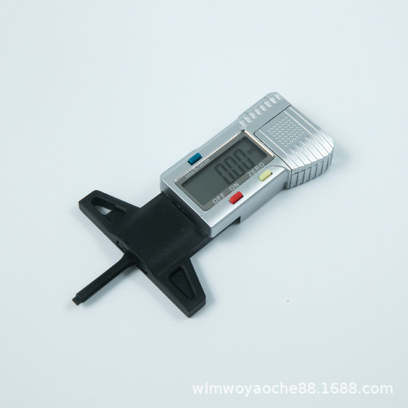 Manufacturers supply tire pattern depth measurement plastic tire ruler, electronic digital tire pattern measurement ruler