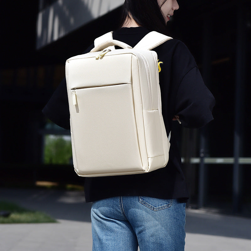 New multifunctional computer bag trendy fashion wear-resistant layered storage casual backpack commuter travel student schoolbag