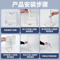 led bookshelf multifunctional desk lamp - ideal for studying, dorm room desks, homework, reading, and student charging - perfect gift!