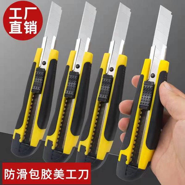 Free shipping utility knife large wallpaper blade small wallpaper knife holder beauty sewing paper tool 18mm blade utility knife