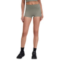 No awkward line yoga shorts, three-quarter length sports tight fitness pants, high waist hip lifting outdoor cycling pants d26096