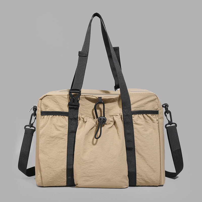 New large-capacity travel bag women's shoulder commuting portable tote bag luggage storage bag yoga fitness bag