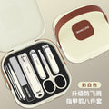 Value for money [8-piece suitcase set] milky white